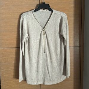 Soft surroundings zip sweater